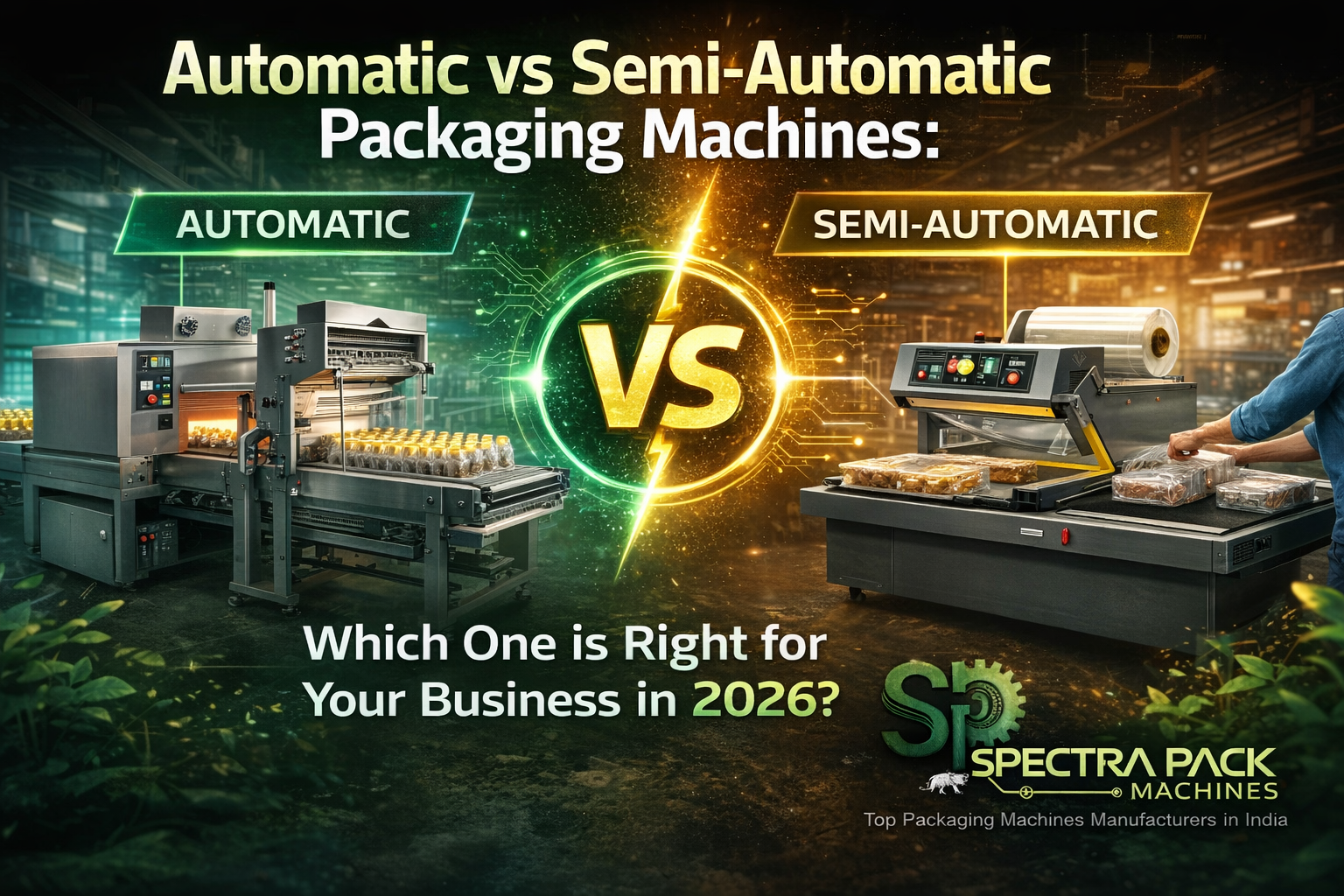 Automatic vs Semi-Automatic Packaging Machines: Which One is Right for Your Business in 2026? featured image